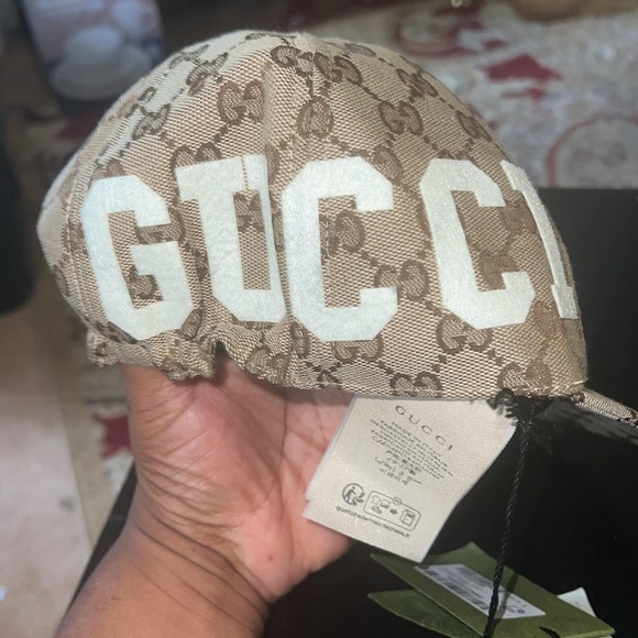 Tan Gucci Hat - Picture 5 of 7